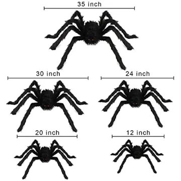 Giant Spider Halloween Decor for Outdoor Parties