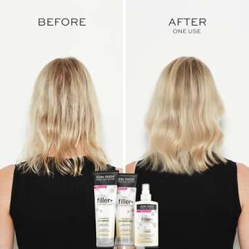 John Frieda ULTRAfiller+ Volumizing Conditioner for Fine, Thinning Hair with Biotin and Hyaluronic A...
