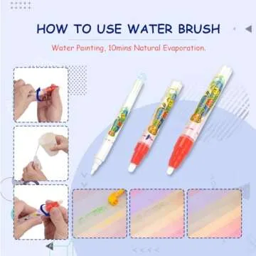 Doodle Mat Large Water Writing Doodle 40 x32 inch Drawing Mat for Kids Toys Girls Boys