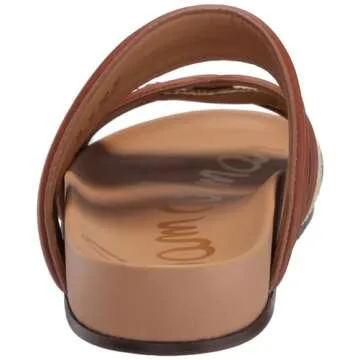 Sam Edelman Women's Rowan Slide Sandal Dark Natural