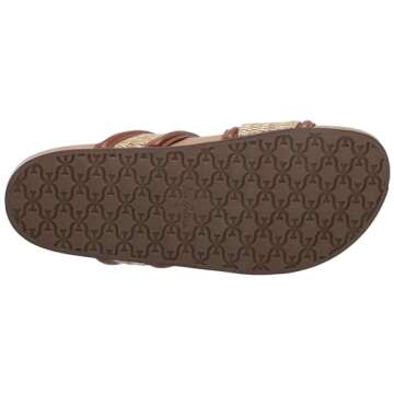 Sam Edelman Women's Rowan Slide Sandal Dark Natural