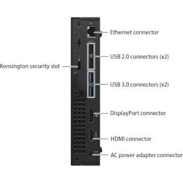 Dell Optiplex 3040 Mini Desktop with 24" Monitor and Windows 11 Pro