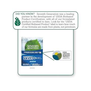Seventh Generation Dishwasher Detergent Powder, Free & Clear, 45 oz