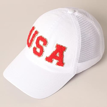 MIRMARU Women’s Vintage Baseball Caps with Fun Patches