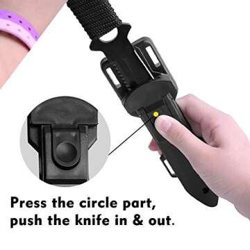 Punada Dive Knife for Scuba Diving and Outdoor Adventures