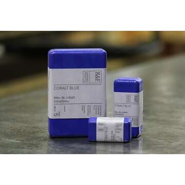 R&F Cobalt Blue Encaustic Paint, 40 ml, Premium Quality