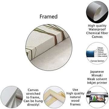 Hedge Countryside Brambly British Quintessential English Hedgerow Barklem Mice Jill Poster Painting Print on Canvas Bedroom Wall Art Decoration Pictures for Living Room Home Office Decor (12×16inch-Framed)