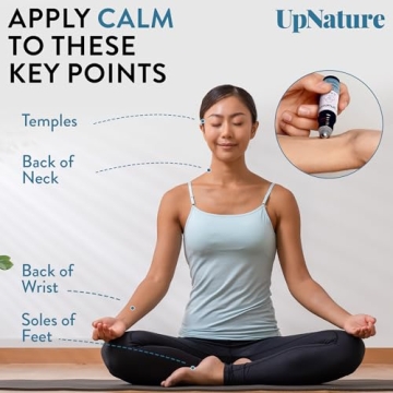 UpNature Calm Essential Oil Roll On for Natural Stress Relief