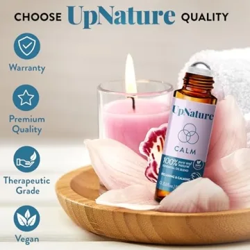UpNature Calm Essential Oil Roll On for Natural Stress Relief