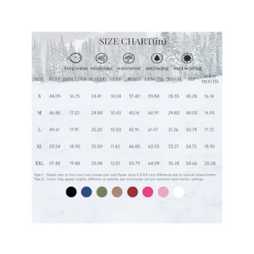 Yousify Women's Winter Onesie Ski Jumpsuit - Warm & Waterproof