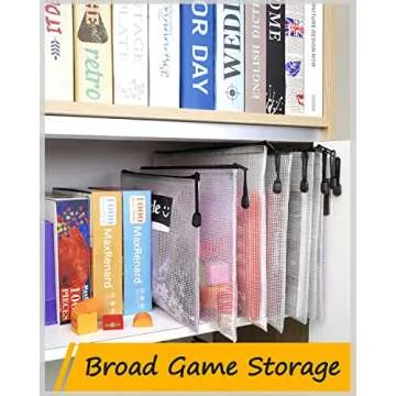 Versatile SUNEE Multi-size Zipper Pouches for Organizing