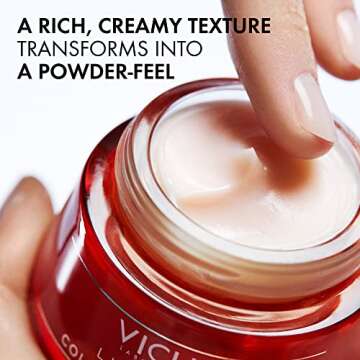 Vichy LiftActiv Peptide-C Anti-Aging Moisturizer, Vitamin C Face Cream with Collagen Peptides to Red...