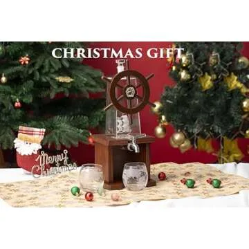 Jillmo Whiskey Decanter Sets for Men, 1250ml Liquor Decanter Gifts for Men