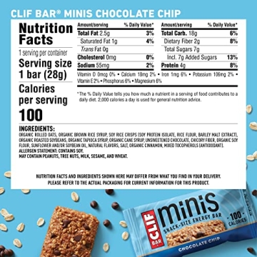 CLIF Mini Energy Bars - Delicious Snack for All Lifestyles