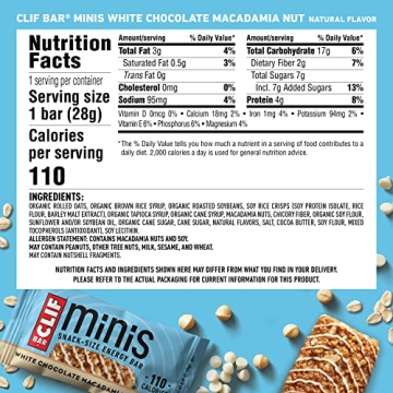 CLIF Mini Energy Bars - Delicious Snack for All Lifestyles