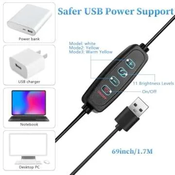 6" Ring Light with Stand for YouTube and Makeup