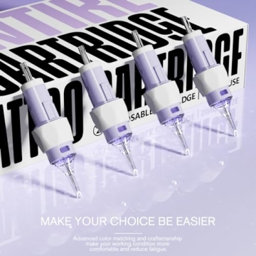 Pro Tattoo Cartridge Needles #10 (5RL) 20Pcs