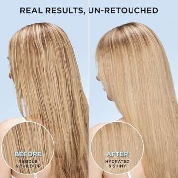 L'Oreal Paris Clarify and Restore Sulfate Free Shampoo and Conditioner Set with Antioxidants for Hard Water Exposure and Styling Build-up, EverPure, 1 Hair Care Kit