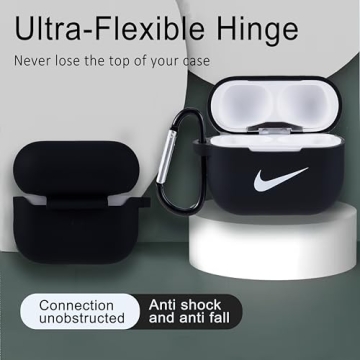 for AirPods Pro Case Cover, Soft Silicone Protective Case for Apple AirPod Pro 2nd/1st Generation Case for Women Men, AirPods Pro 2/Pro Case