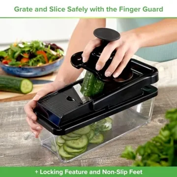 PrepNaturals 12-in-1 Vegetable Chopper & Mandoline Slicer