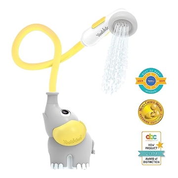 Yookidoo Baby Bath Shower Head - Cute Elephant Design for Kids