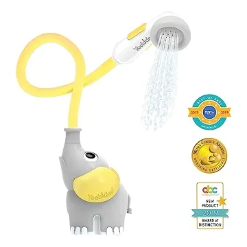 Yookidoo Baby Bath Shower Head - Cute Elephant Design for Kids