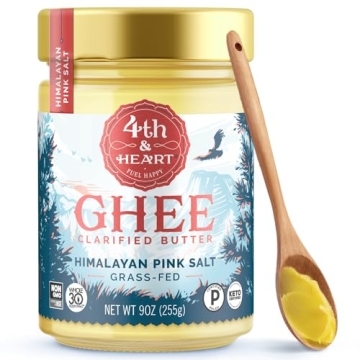 Transform Your Cooking with 4th & Heart Himalayan Pink Salt Grass-Fed Ghee – Delicious & Healthy