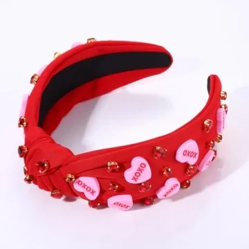 Stylish Heart Headband for Valentine’s Day Celebrations