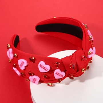 Stylish Heart Headband for Valentine’s Day Celebrations