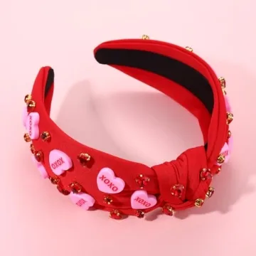 Stylish Heart Headband for Valentine’s Day Celebrations