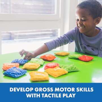 Educational Insights Sight Word Bean Bags - Tactile Bean Bags for Kids Classroom, Toddler Learning Activities, Gift for Kids Ages 3+