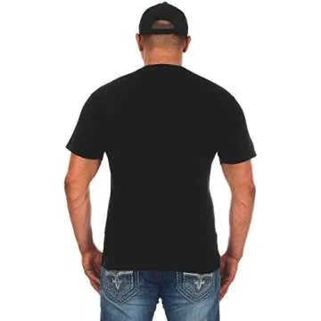 Men's Shelby Cobra Black T-Shirt - Casual Crew Neck Style