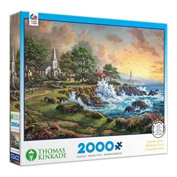 Ceaco Thomas Kinkade Seaside Haven 2000 Piece Puzzle