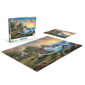 Ceaco Thomas Kinkade Seaside Haven 2000 Piece Puzzle