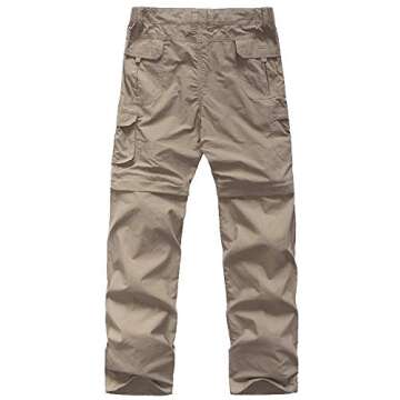 linlon Kids' Quick Dry Waterproof Convertible Pants