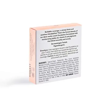 Honest Beauty Everything Cream Foundation Compact for Women