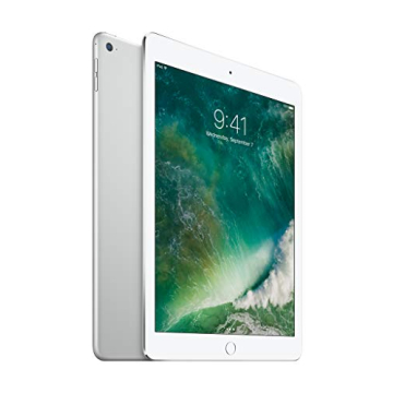 Renewed Apple iPad WiFi 128GB Silver 2017 Model