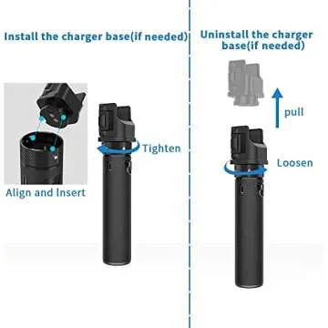 Smatree Extension Rod Power Stick, 5000mAh Portable Osmo Pocket 2 Power Bank with Tripod Compatible with DJI Osmo Pocket 2 & DJI Osmo Pocket 1(Not fit with Pocket 3!)