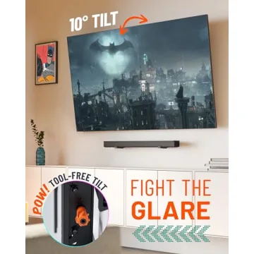 ECHOGEAR Wall Mount for 90" TVs - Low Profile & Safe