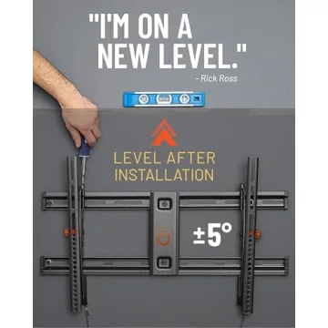 ECHOGEAR Wall Mount for 90" TVs - Low Profile & Safe