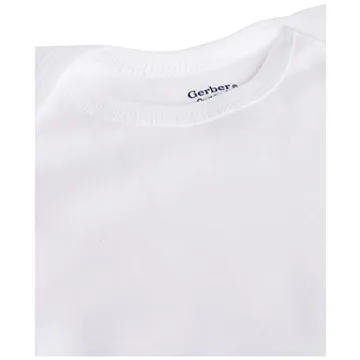 Gerber Short Sleeve 5-Pack Baby Onesies for 3-6 Months