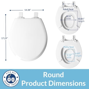 Mayfair NextStep2 Toilet Seat for Easy Potty Training