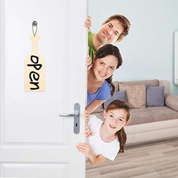 6 Pieces Mini Wooden Cutting Board with Handle Paddle Chopping Board Small Kitchen Serving Board Wooden Cooking Butcher Block for Christmas DIY Home Kitchen Cooking Vegetables Decor (9.1 x 3.1 Inch)