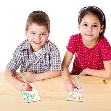 6 Pieces Mini Wooden Cutting Board with Handle Paddle Chopping Board Small Kitchen Serving Board Wooden Cooking Butcher Block for Christmas DIY Home Kitchen Cooking Vegetables Decor (9.1 x 3.1 Inch)