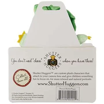 Shutter Huggers Dinosaur Shutter Hugger DIN001, Green/Yellow