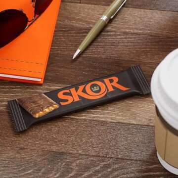 Buy SKOR Crisp Butter Toffee Chocolate Bars - 1.4 oz (18 Count)