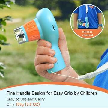 APEXEL Kids Digital Microscope with IPS Screen