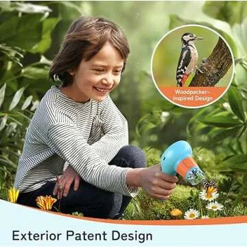 APEXEL Kids Digital Microscope with IPS Screen