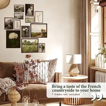 Vintage Wall Art Prints for Cozy Cottage Decor