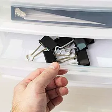 IRIS USA 3-Drawer Organizer - Functional Desktop Storage